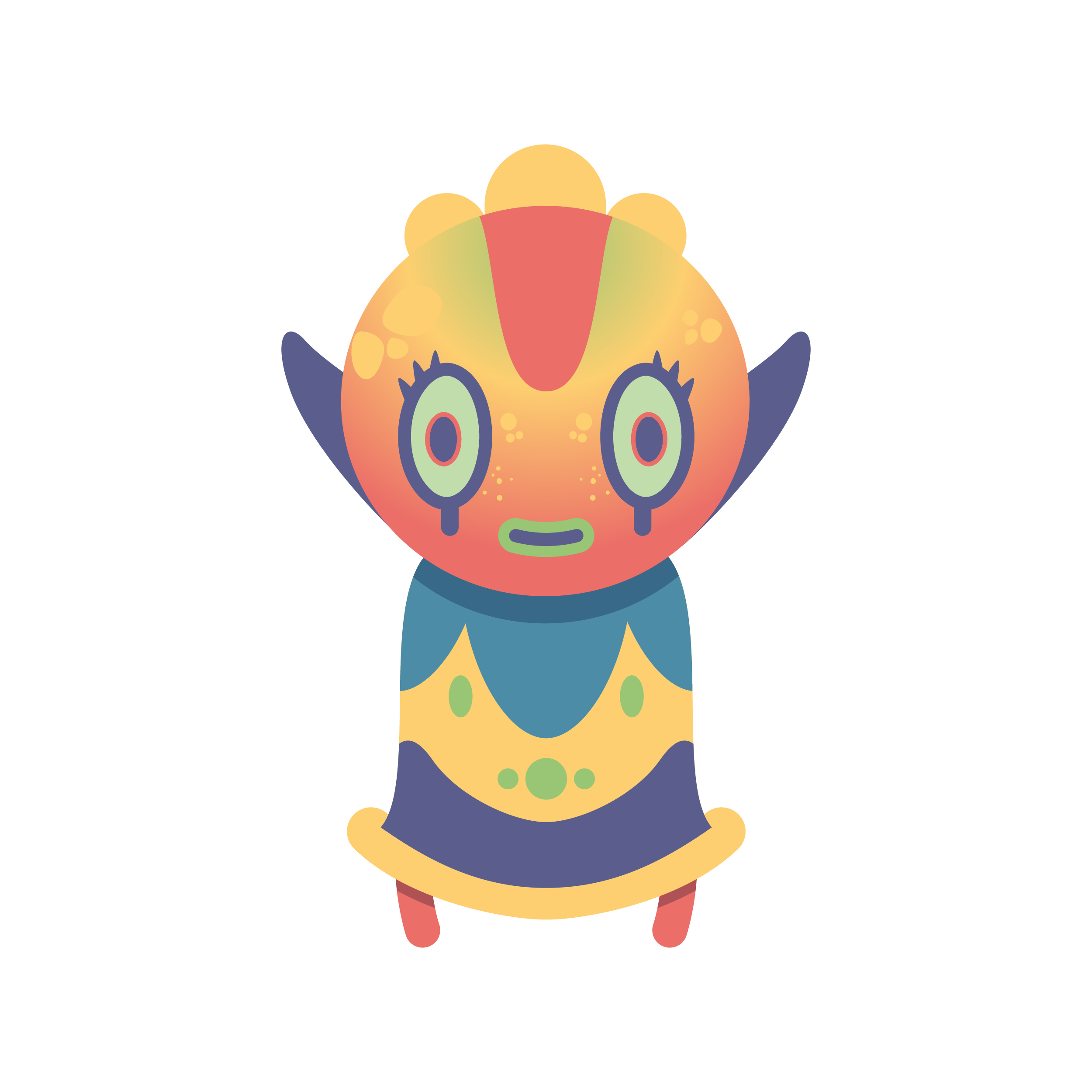 2500x2500 Cute Monster Pack On Behance