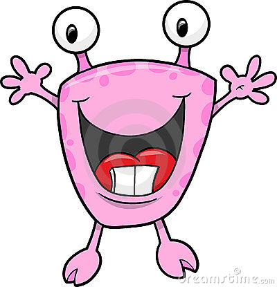 400x415 Silly Monster Clipart 2058564