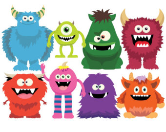 340x270 Top 72 Monsters Clip Art