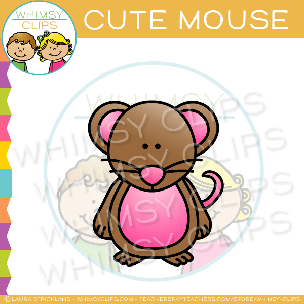 600x600 Cute Mouse Clip Art , Images Amp Illustrations Whimsy Clips