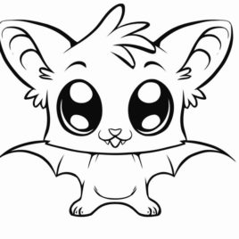 268x268 Cute Mouse Coloring Page Kids Drawing And Coloring Pages
