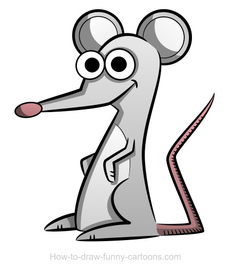 450x533 Mouse Drawings (Sketching + Vector)