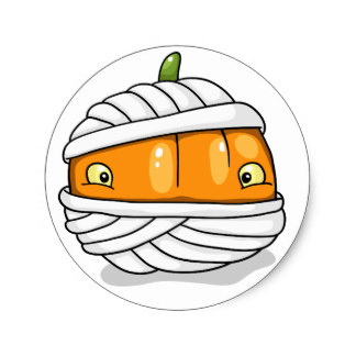324x324 Cute Mummy Stickers Zazzle