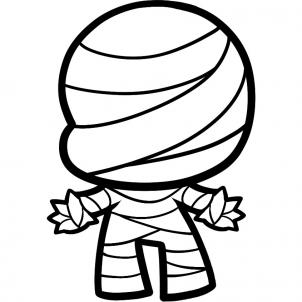 302x302 Mummy Clipart Chibi