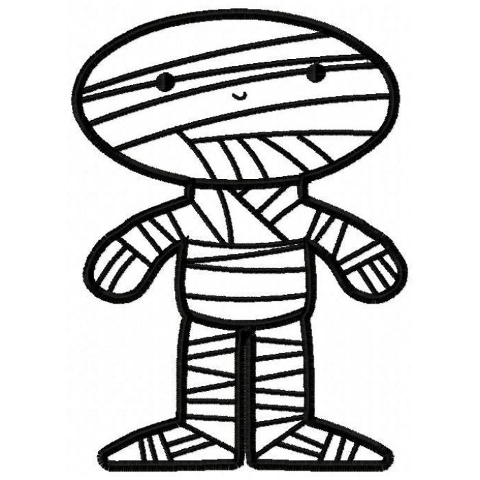 700x700 Cute Mummy Applique Designs