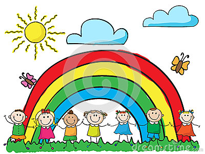 400x300 Kids Holding Hands Cute Clipart
