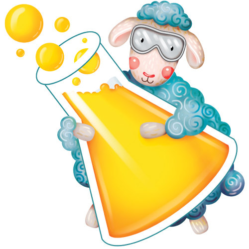 500x500 Basophil White Blood Cells Wall Art Print Biology Cute