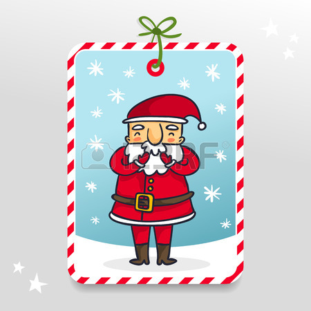 450x450 Funny Vector Christmas And New Year Holiday Banner, Vertical