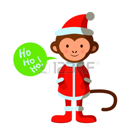 450x450 New Year Postcard With Golden Text, Year Of The Monkey, Year