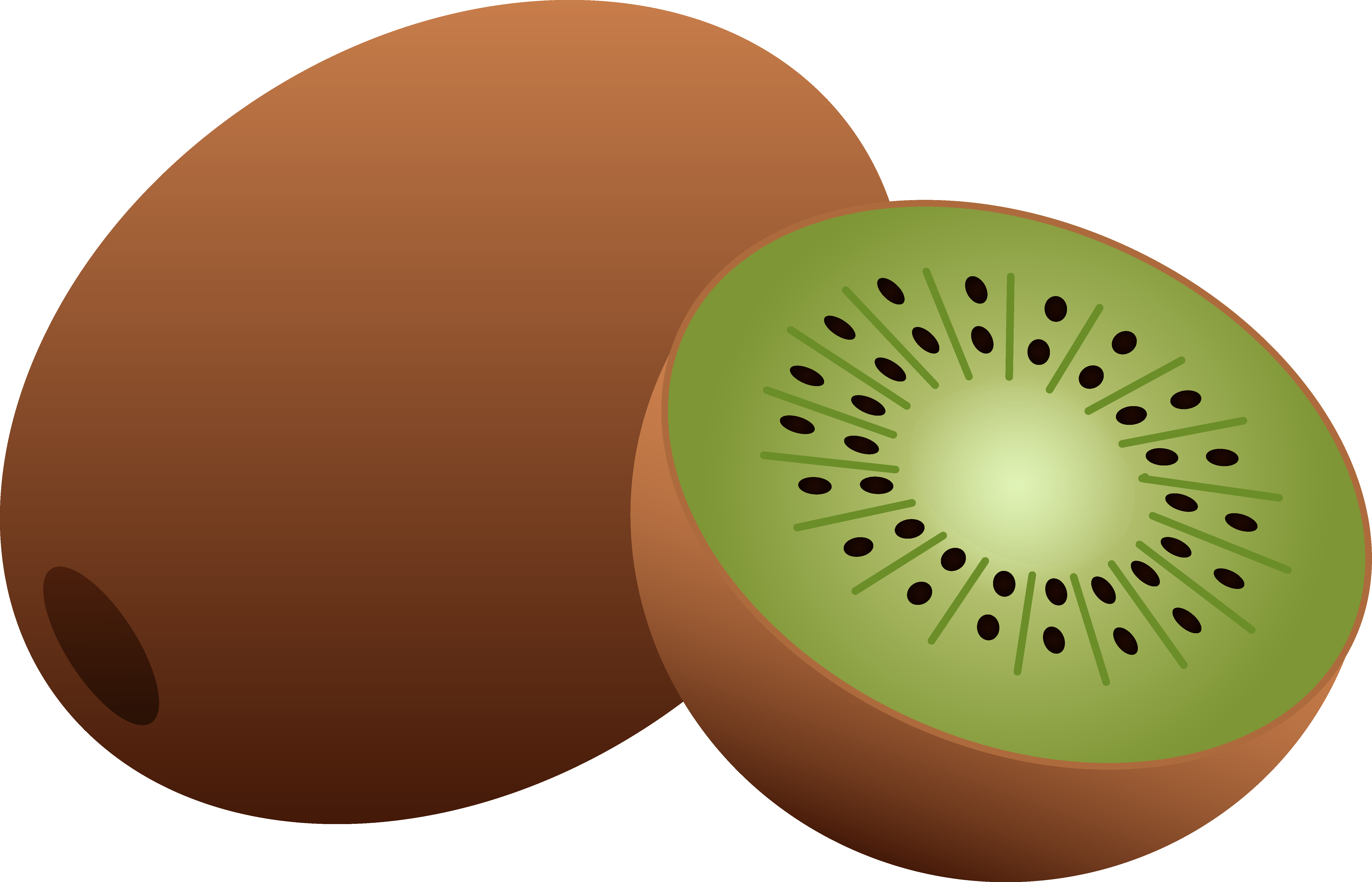 5942x3822 Kiwi Clipart Cute