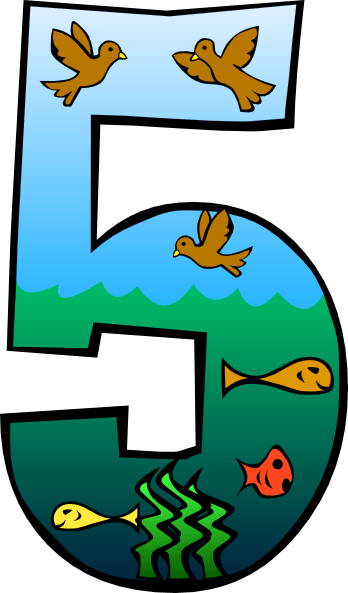 348x593 Numbers 1 10 Cliparts