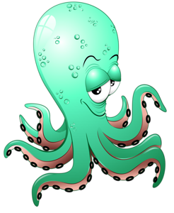 246x300 Funny Octopus Sewing Kids Clip Art, Rock Art