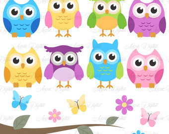 340x270 Cute Owl Clipart. Scrapbooking Printables Baby Owls Clip Art