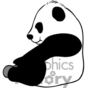 300x300 Cute Panda Bear Clipart Clipart Panda