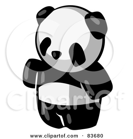 450x470 Royalty Free (Rf) Panda Bear Clipart, Illustrations, Vector