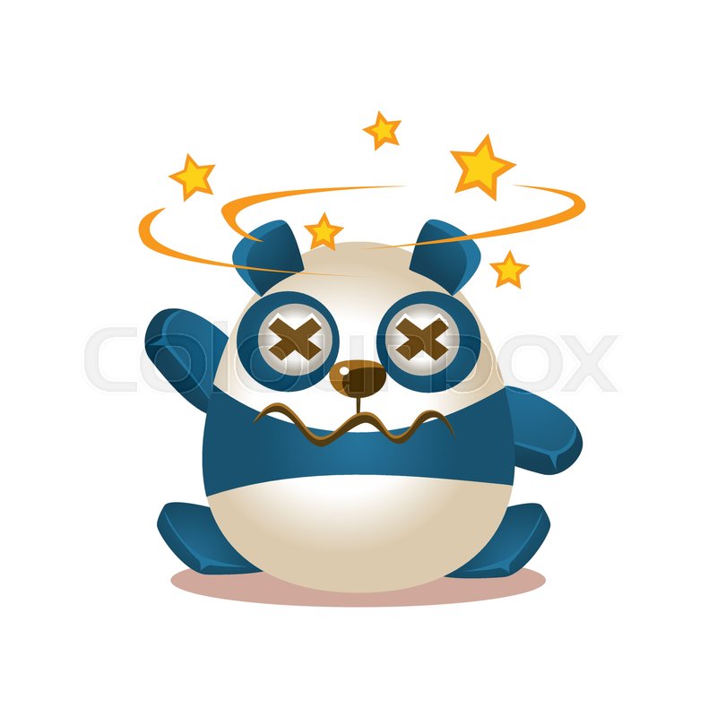 800x800 Cute Panda Activity Illustration With Humanized Cartoon Bear