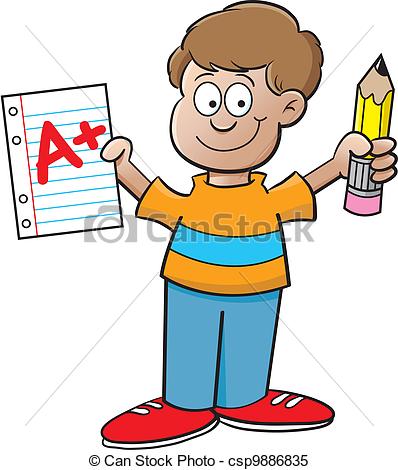 398x470 Cute Paper And Pencil Clipart