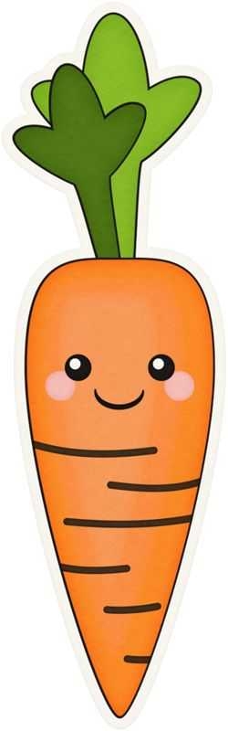 250x800 Carrot Clipart Cute