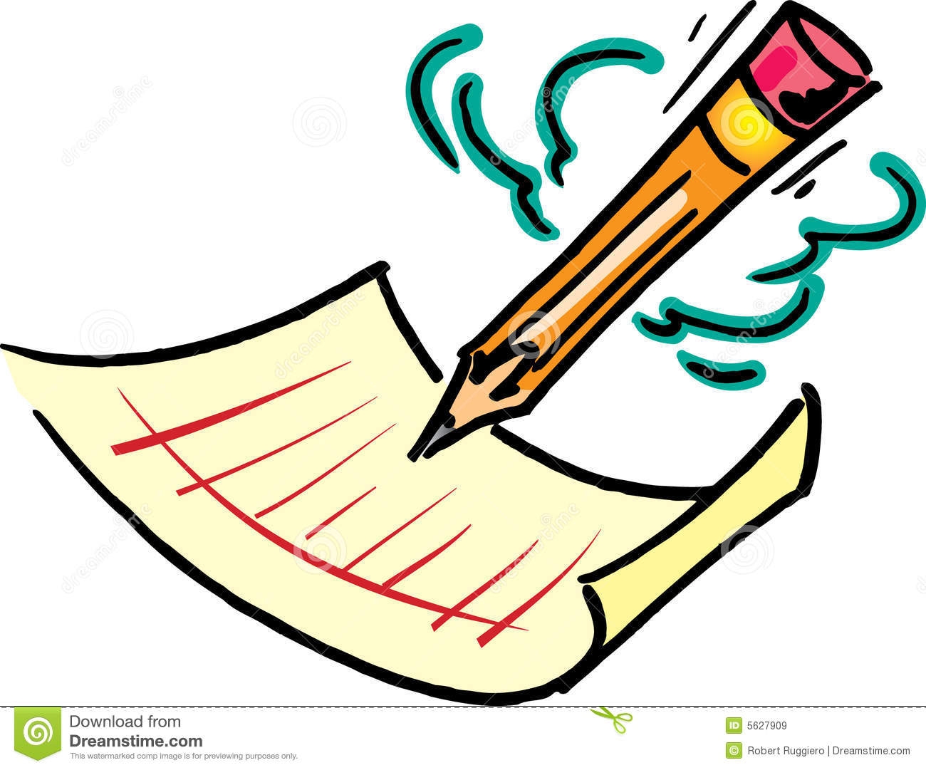 1300x1081 Pencil And Paper Clipart