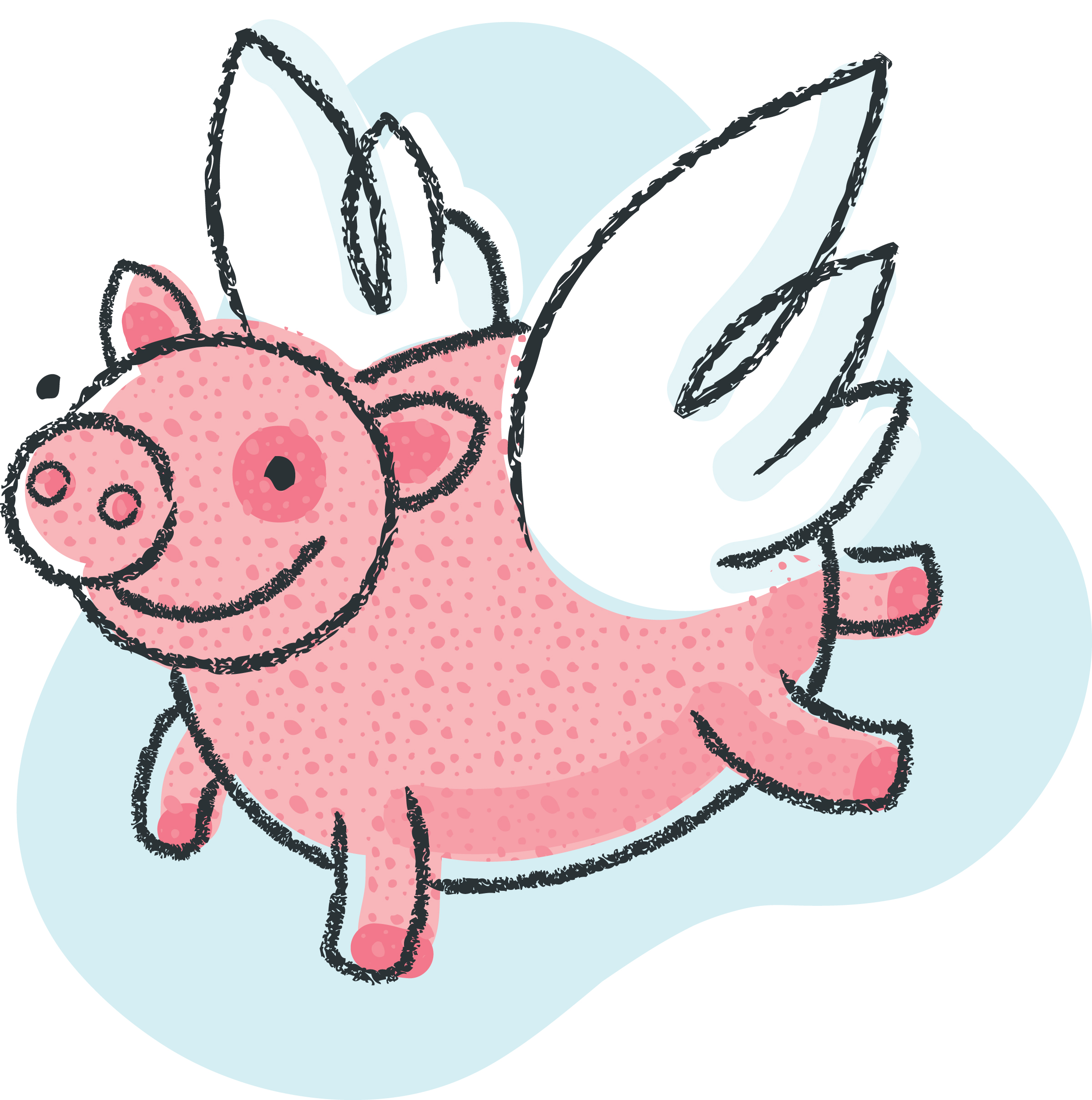 2400x2419 Top 94 Pig Clip Art