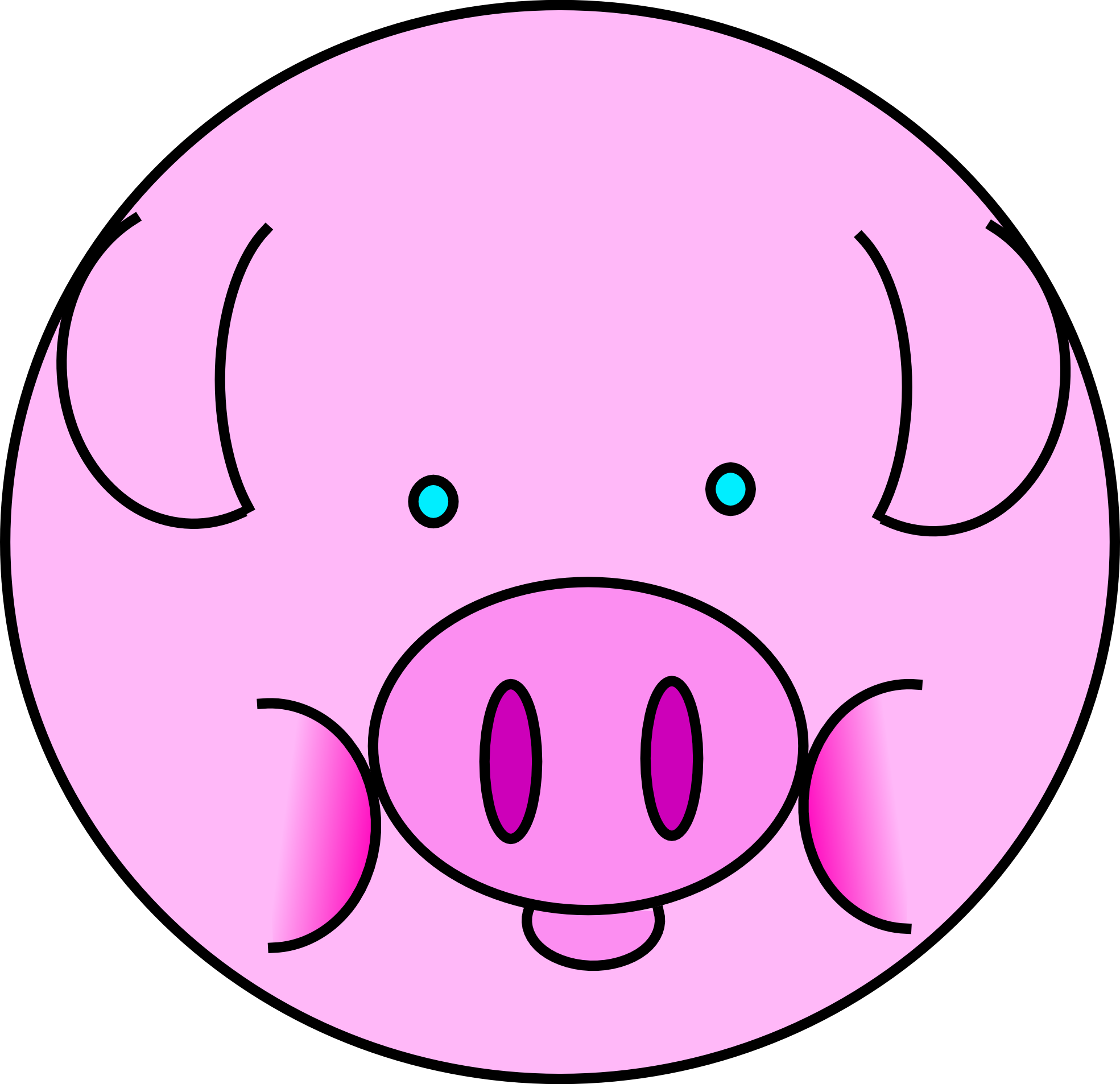 1969x1906 Top 94 Pig Clip Art