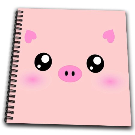 450x450 3drose Db 113123 1 Kawaii Pig Face Cute Pink Minimalist Farm