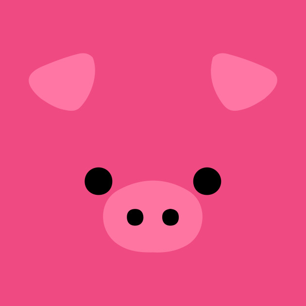 630x630 Cute Pig Face Funny Animal Lover Halloween Costume