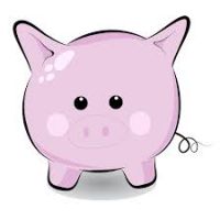 200x200 Pig Face Clipart