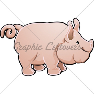 325x325 Cute Pig Gl Stock Images