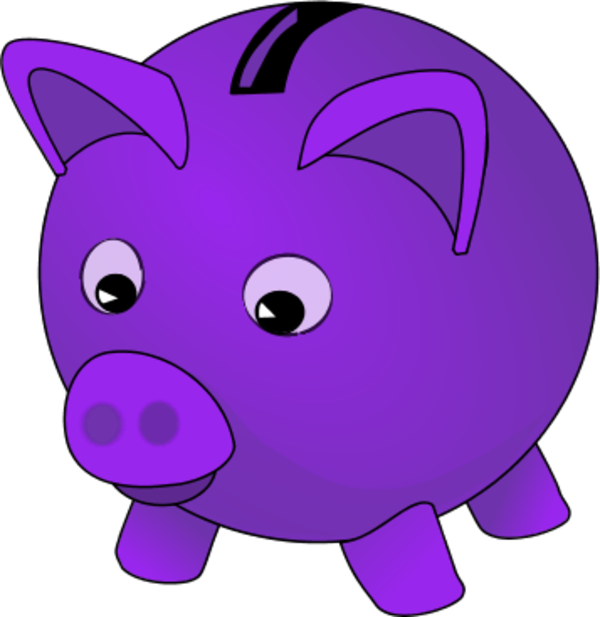 600x617 Piggy Bank Clip Art 9 Wikiclipart