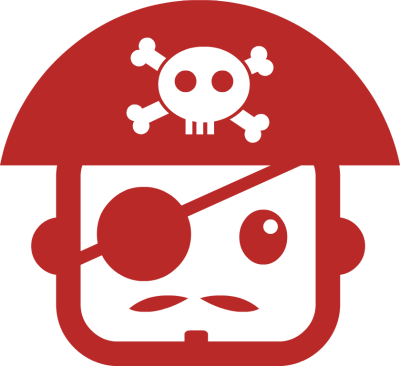 400x366 Cute Pirate Clipart