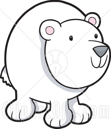 389x450 Polar Bear Plunge Clipart