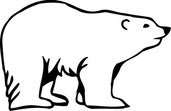 Cute Polar Bear Cartoon Clipart | Free download on ClipArtMag