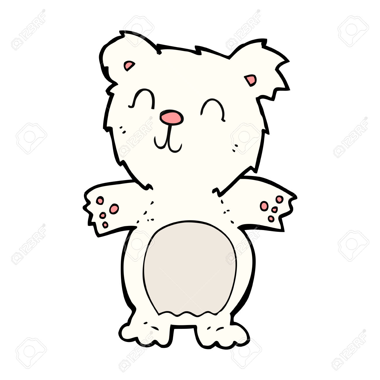 1300x1300 Bear Cub Clipart Cute Polar Bear