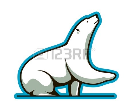 450x377 9,594 Polar Bear Stock Vector Illustration And Royalty Free Polar