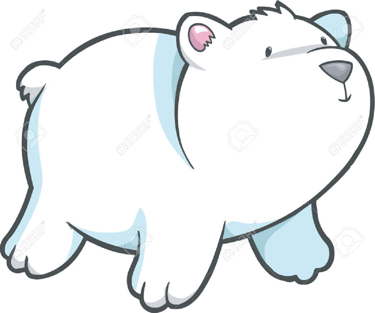 1300x1086 Tundra Clipart Cute