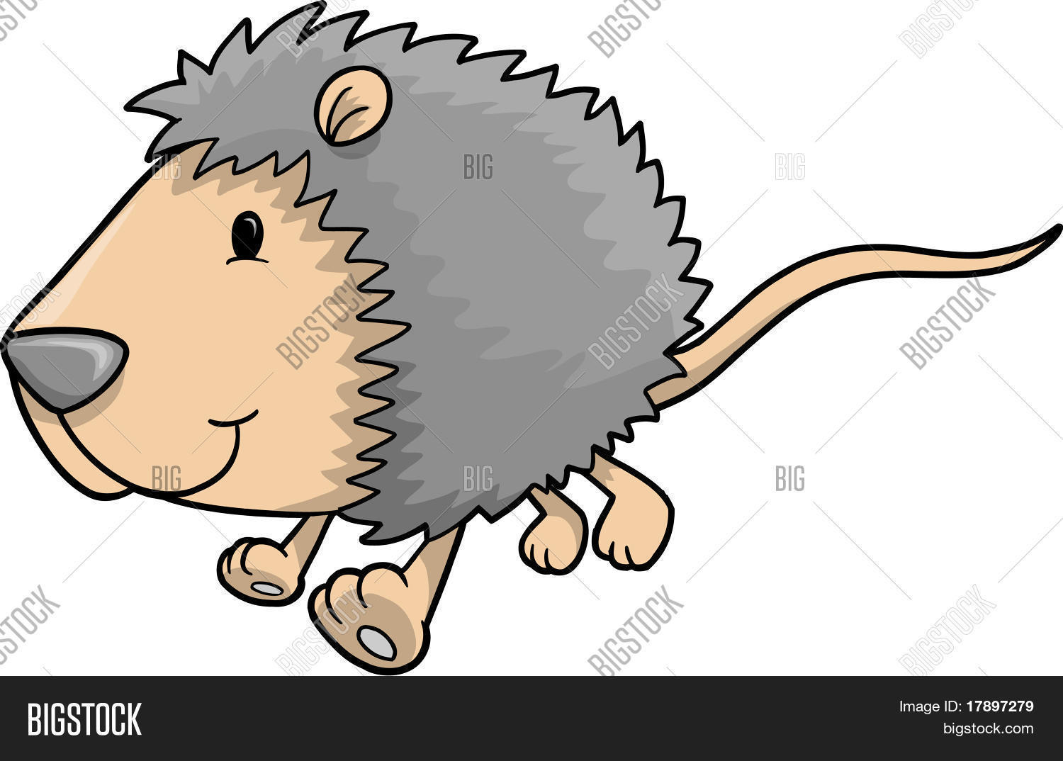 1500x1074 Cute Possum Vector Illustration Vector Amp Photo Bigstock
