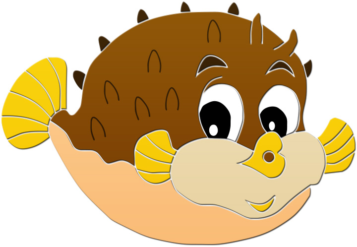 720x498 Top 88 Puffer Fish Clipart
