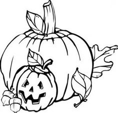 236x227 A Clip Art Illustration Of A Halloween Scene Featuring
