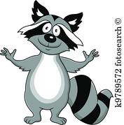 177x179 Raccoon Clip Art And Illustration. 2,952 Raccoon Clipart Vector