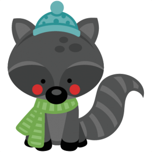300x300 Boy Winter Raccoon Svg My Miss Kate Cuttables