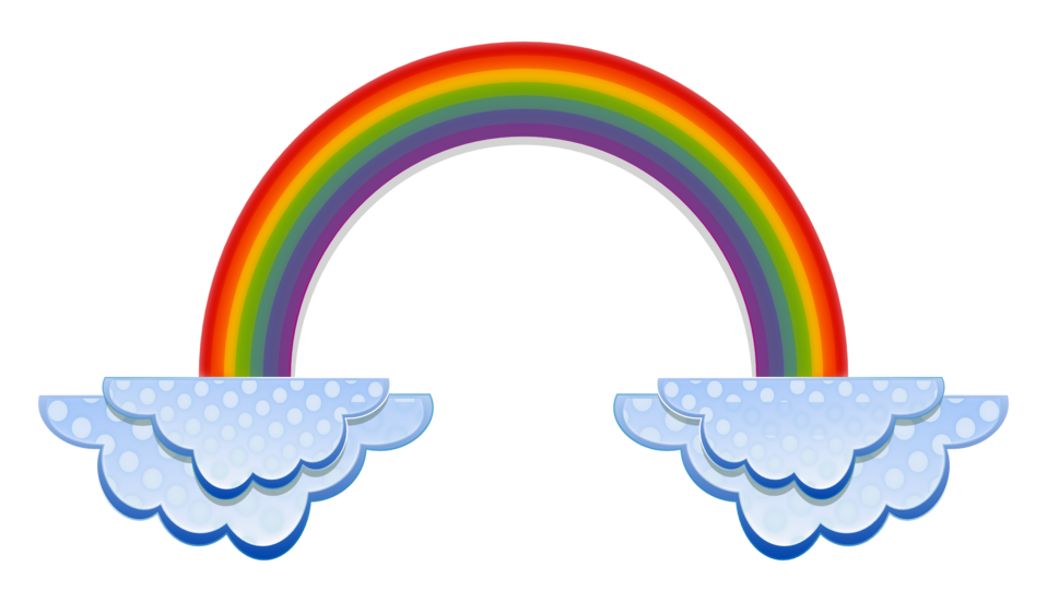 958x551 Free Rainbow Clipart