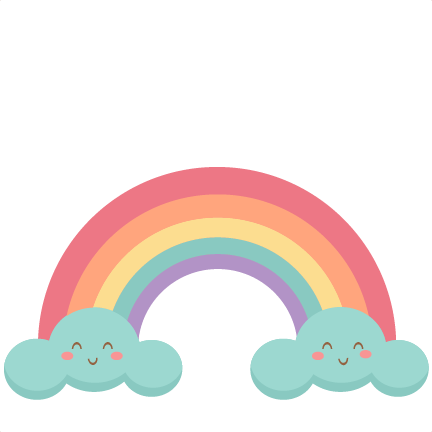 432x432 Rainbow Clipart Cute