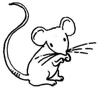 325x294 Rat Clipart Line Drawing