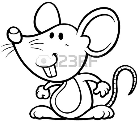 450x394 Vector Illustration Of Cartoon Rat Royalty Free Cliparts, Vectors