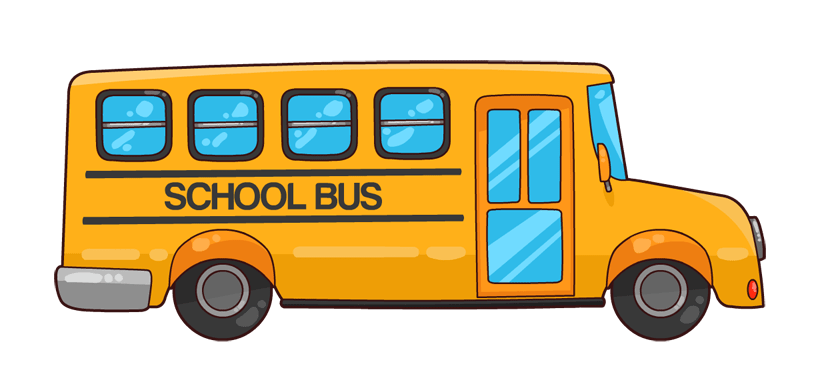 823x378 School Bus Images Images Hd Download