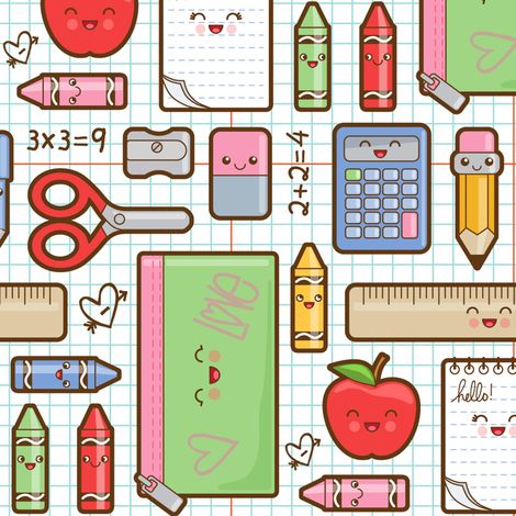 470x470 School Clipart Patterns