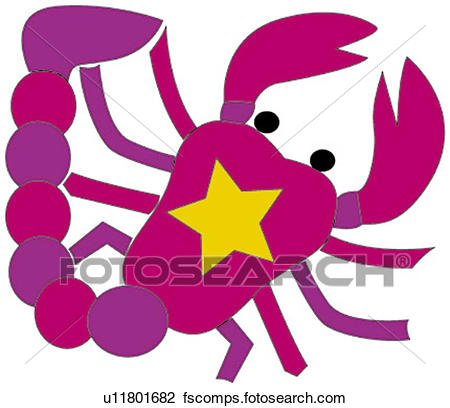 450x408 Clip Art Of Computer Graphic, The Scorpion, Greeting Card, Cute