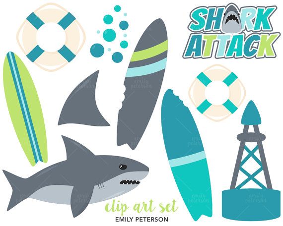 Cute Shark Clipart