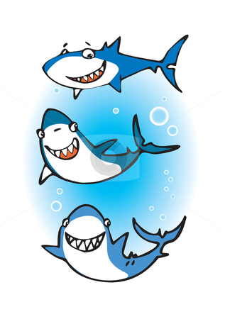 317x450 Shark Clipart Clip Art Set